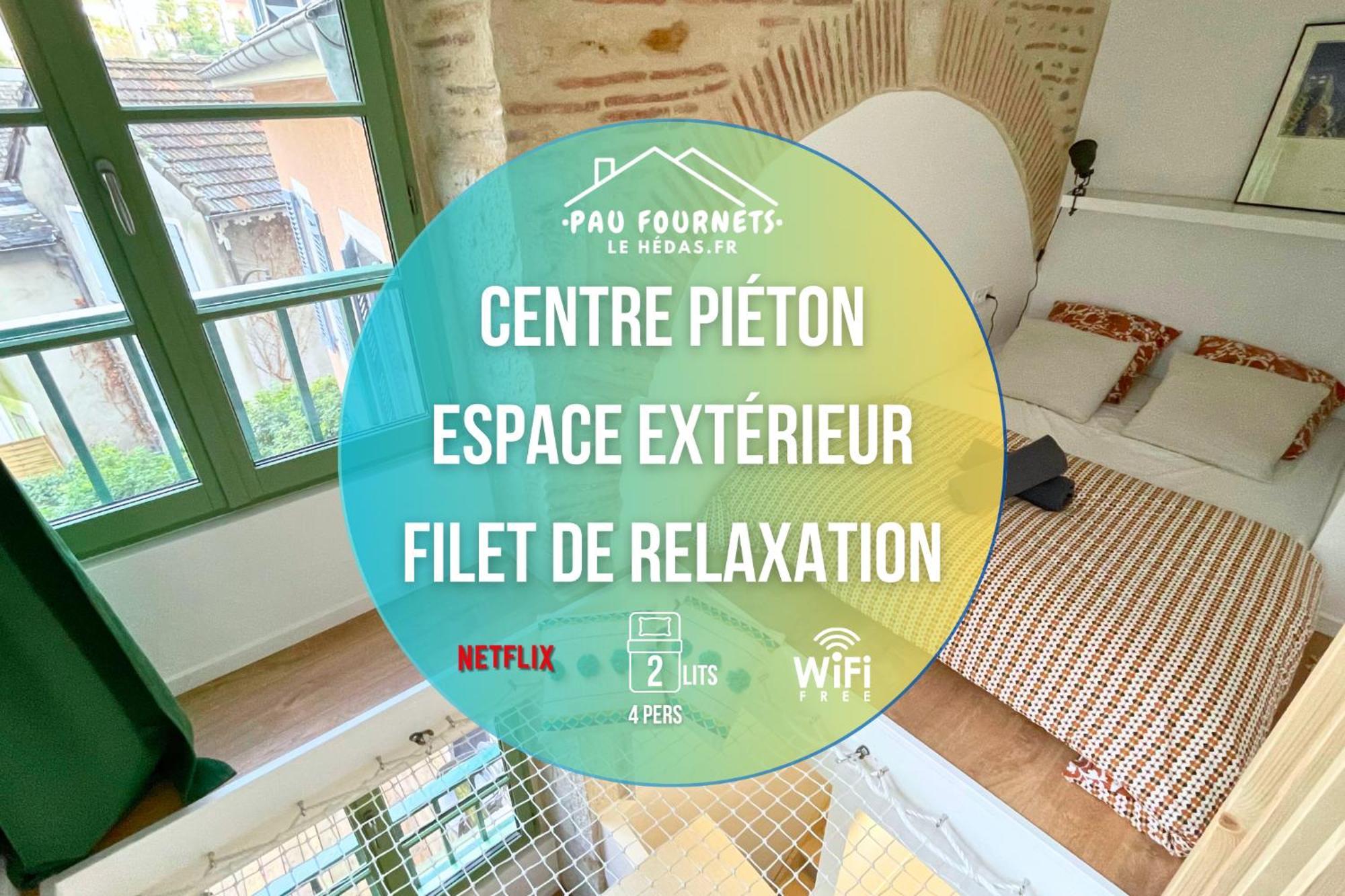 Appartement Au Calme Dans Le Quartier Historique Pour 4 Personnes Avec Espace Exterieur Pau Exterior photo